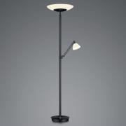 LED-lattiavalaisin Findus, 2-valoinen, musta