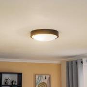 Kattovalaisin Jaris, kaareva lasi, Ø 26 cm musta