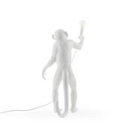 LED-koristeterassivalo Monkey Lamp pysty/valkoinen