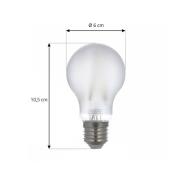 LUUMR Smart LED-lamppu, mattapintainen, E27 A60 7W Tuya WLAN CCT