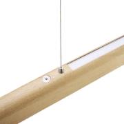 HerzBlut Arco LED-ripustusvalaisin asteiche luonnollinen 130cm