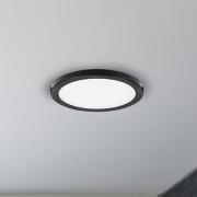 LED-lamppu GX53 8W CCT 2700/4000K Ø14,5 cm, musta