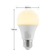 LED-lamppu E27 A60 9,5W 3 000 K opaali, 10 kpl