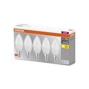 OSRAM Base Classic B LED-kynttilälamppu E14 4,9W 5