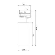 LED-kiskovalaisin Lucea 3 vaihetta 15W valkoinen