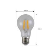 LED hehkulamppu, kirkas, E27, 7,2 W, 3000K, 1521 lm