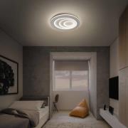 LEDVANCE Orbis Spiral Oval LED-kattovalaisin 49x39cm