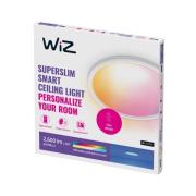 WiZ SuperSlim LED-kattovalaisin RGBW Ø42cm valkoinen