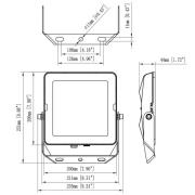 SLC Lite LED-valonheitin 4 000 K, 50 W