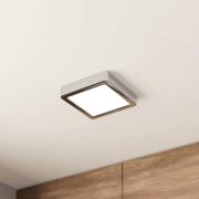 LED kattovalaisin Fueva 5 IP44 3000K kromi 16x16cm 16x16cm