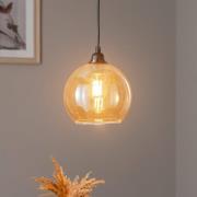 Riippuvalaisin Gold 020 1-valo lasi Ø20cm