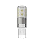 Radium LED Star PIN, kirkas, G9, 3W, 2700K, 320lm, himmennettävä