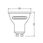 OSRAM LED-heijastin GU10, PAR16, CCT, 4,2 W, 36°, 400 lm