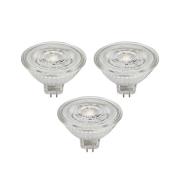 Prios LED-heijastin GU5.3 4.9W 500lm 36° kirkas 840 3 kpl:n sarja