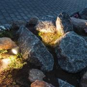 SLV maapiikkikohdevalo Sitra, antrasiitti, alumiini, korkeus 12 cm