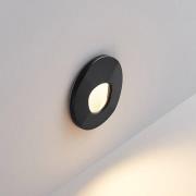 Molto Luce LED uppoasennusvalaisin Wall 68 R SIna RD, musta, CCT