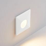 Molto Luce LED uppoasennusvalaisin Wall 68 R Sina IP44 SQ, valkoinen,