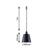 Paulmann Plug & Shine LED-riippuvalaisin Kofia E14, alumiini