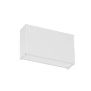 LED-seinävalaisin Box W2 bi-emission, W 14 cm, valkoinen, 2700 K