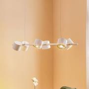 Riippuvalaisin Bot, valkoinen, 6-lamppuinen