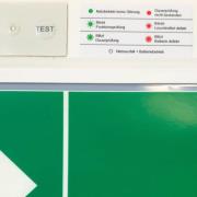 LED-turvavalo C-Lux Standard, keskitetty syöttöjärjestelmä