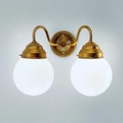 Seinävalaisin Larry II, messinki, käsinpuhallettua lasia