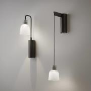 Bover Drip A/02 LED-seinävalaisin, musta/mattivalkoinen
