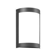 Aqua Marco LED-seinävalaisin, ruostumatonta terästä, antrasiitti, antu...
