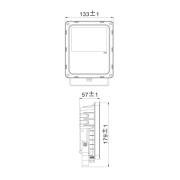 IP65 - LED-kohdevalo ulos Flood Color RF-10 - 10W