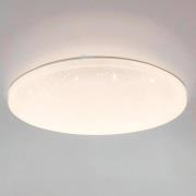 Frania-S-LED-kattovalo kristallitehostein Ø 43 cm