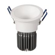 LED-valo Toodle pyöreä epäsymmetrinen valkoinen