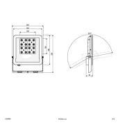 EVN Panthera -LED-kohdevalo ulos IP65 30W 4 000 K