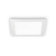 LED-kattouppovalaisin Groove square 11,8 x 11,8 cm