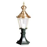 Luuk jalustavalaisin, vihreä/kupari, korkeus 56 cm