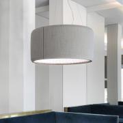 Luceplan Silenzio LED-riippuvalaisin harmaa Ø 90cm