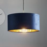 Riippuvalaisin Salina silkkikangas sininen/kultainen Ø 50 cm