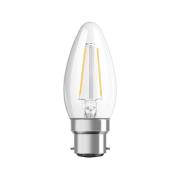 OSRAM-LED-kynttilä B22d Classic 827 4,8W kirkas