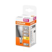 OSRAM LED-pisaralamppu E14 4.9W 827 Star, matta, matta