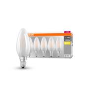 OSRAM-LED-kynttilälamppu E14 4W 2700K 470lm 5 kpl