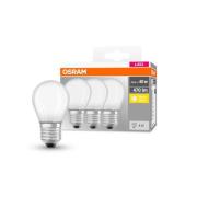 OSRAM-LED-pisara E27 P40 4W 2700K 470lm matta, 3