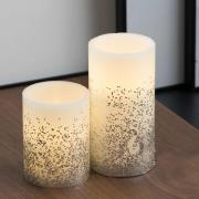 Pauleen Glowing Glitter Candle LED-kynttilä 2 kpl sarja