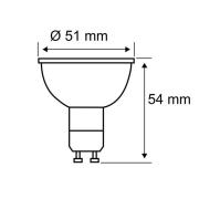 Paulmann LED-heijastin GU10 5,7W 2 700K 100°