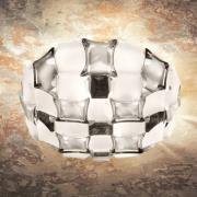 Slamp Mida kattovalaisin, Ø 67 cm, platina/valkoinen