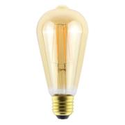 LED-lamppu E27 ToLEDo RT ST64 6W 825 kulta