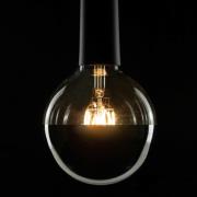 SEGULA LED-Globe E27 6,5W 927 pääpeili, hopea