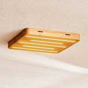 Nelikulmainen LED-kattolamppu Plafond Holz