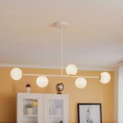 Riippuvalaisin Gama 5, 5-lamppuinen, valkoinen