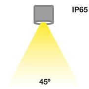 SLC MiniOne Kiinteä LED-downlight IP65 valkoinen 930