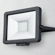 Theben LED-ulkovalaisin theLeda B50L, musta alumiini 5 000 K