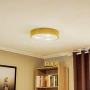 Kattovalaisin Cleo 400, kulta, anturi, IP20, Ø 40 cm, metalli